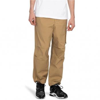 Element Men's Chillin Travel Ripstop Straight Trousers - Beige, Size L
