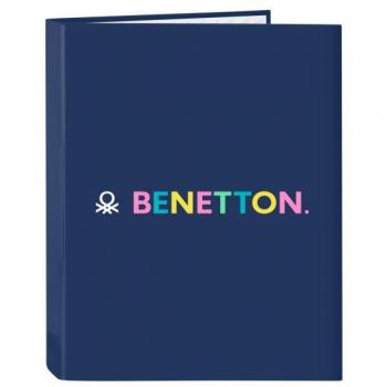 Carpeta Folio 4 Anillas Mixtas Benetton Cool