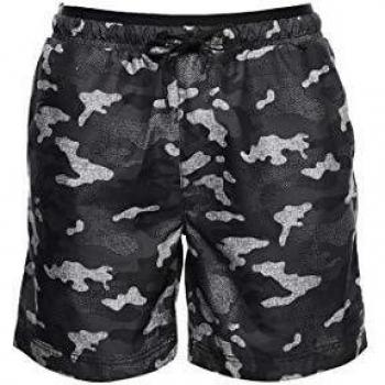 Superdry Hombre Bañador Surplus Camuflaje Negro XS