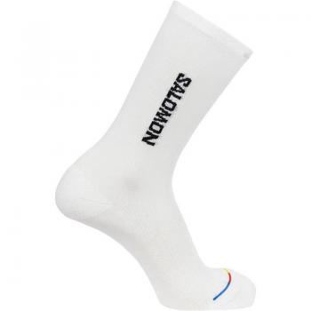 Calcetines de fitness Salomon 365 Crew blanco - Talla M