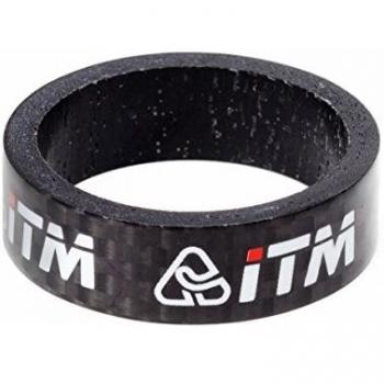 ITM-VA092SPA CC3510D Distanziale Dirección Carbon, Negro, 10 mm