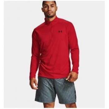 Under Armour Men's Tech 2.0 Half Zip Long Sleeve T-Shirt Red XL