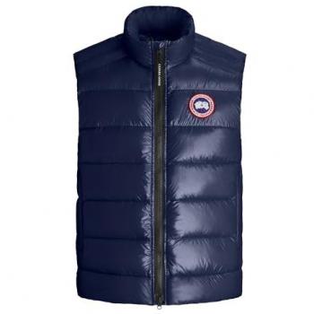 Canada Goose Men's Crofton Down Vest in Atlantic Navy, Size Medium
