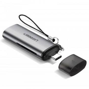 Ugreen 50704 Lector de Tarjeta USB-C Gris