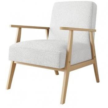 Sillón Clovis 100, Tapiz Baloo 2073, Madera, 76x59x67cm