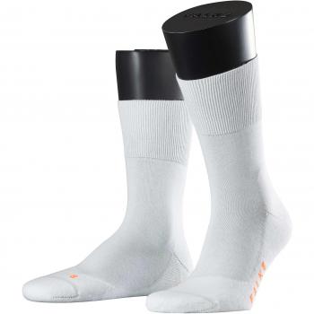 FALKE Unisex Run Socks, Cotton, White