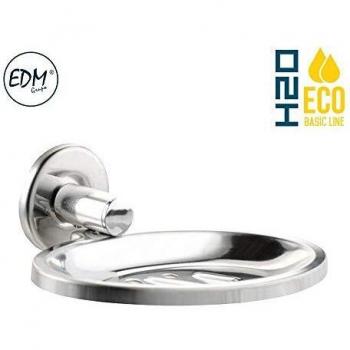 EDM 01370 Jabonera Envasado, Cromado, 5.82 × 14.1 × 4.29 Cm