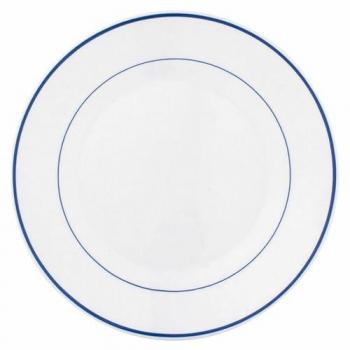Set de Platos Arcoroc Restaurante Bicolor Vidrio Ø 23 cm (6 unidades)