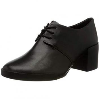 Camper Lotta, Zapatos de Cordones Oxford para Mujer, Schwarz