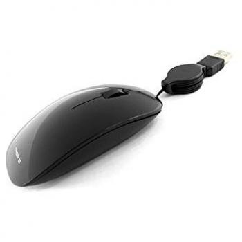 Tacens Anima AM2 - Ratón para ordenador, 1200 DPI, óptico, USB retráctil [España]