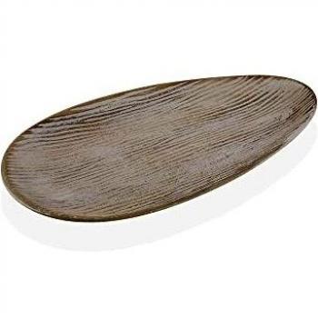 Bigbuy Home S3404454 Bandeja Madera, 22 x 3 x 40 cm, Wood