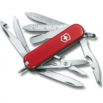 Victorinox Herramienta de Bolsillo Pequeña Minichamp, Rojo