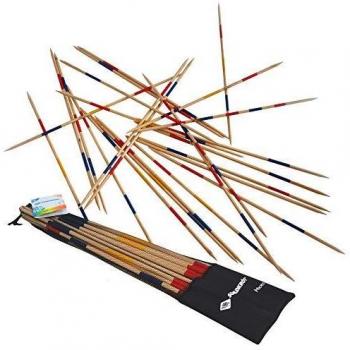 Mikado XXL 90 Cm - Juego de Habilidad y Destreza para Toda la Familia