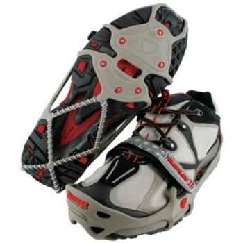 YakTrax 081009 - Calzado de jogging para hombre, color beige, talla S