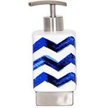MSV Distribuidor DE JABON LE Cap, Azul/Blanco, 6,5 x 6,5 x 17