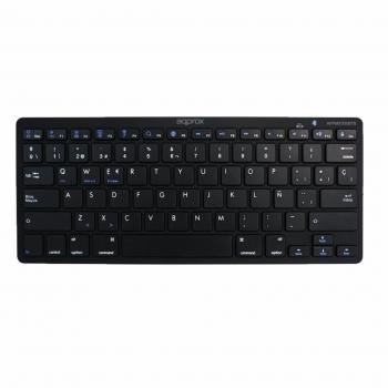 Approx APPMX300BTB Teclado Compacto Inalámbrico Bluetooth 3.0 con 14 Teclas Multimedia Color Negro