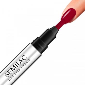 Marker Semipermanente One Step - Semilac - S580 Crimson