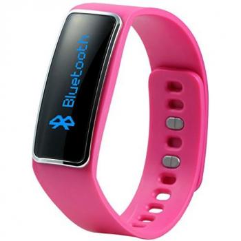 Technaxx TX-39 - Pulsera Deportiva de Control de Actividad, Rosa