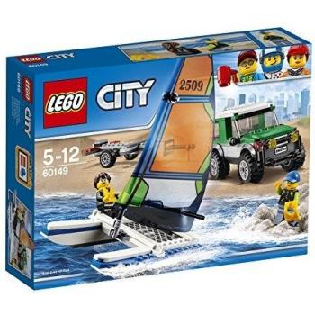 LEGO City - 4x4 con catamarán