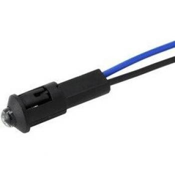 Piloto Led. 8Mm. 230Vac.Blanco Alta Luminosidad Pack 10 uds