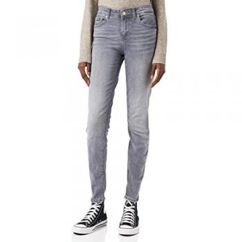 Vero Moda Women's Slim Fit Jeans VMLUX in Medium Grey, Size L/L32