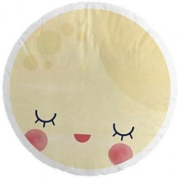 Pooch COJIN DE Forma Unique Luna, Algodón 100%, Multicolor, 48 x 53