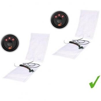 Práctico Set para 2 asientos. Auto Carbon Asiento calefactable. Interruptor de 3 niveles de calefacción universal