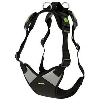 Arnés para Perro Kerbl Pulsive, Negro, Tallas 50-62 cm y 56-74 cm