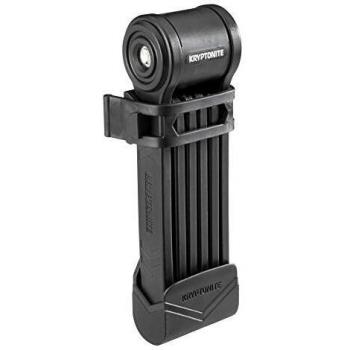 Kryptonite Keeper 585 Folding, Locks Unisexo, Preta (Black), 85