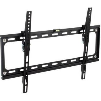 Soporte de Pared Inclinable para TV de 32-100 (81-254 cm) con Nivel de Aire, Color Negro, VESA hasta 600x400, Capacidad hasta 70 kg