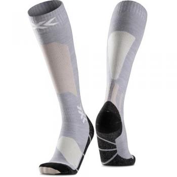 Calcetines de Esquí X-Socks Discover Merino OTC Gris Talla 39-41