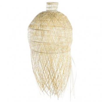 Pantalla de Lámpara DKD Home Decor Bambú (31 x 31 x 58 cm)