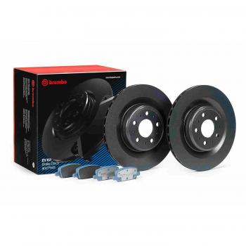 Disco de Freno Brembo para Eje Delantero - Kit de Discos de Freno y Pastillas BREMBO KT 08 004