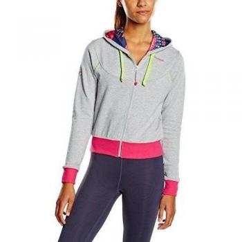 Sudadera para mujer Desigual Tonco Gris Gris Vigore Claro Talla:S