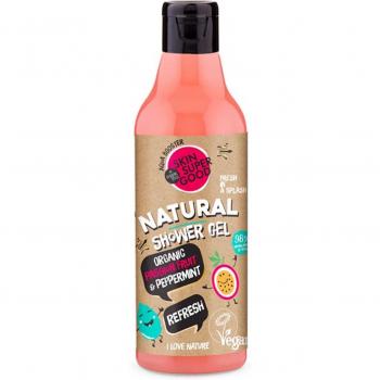 Organic Passionfruit Mint Refreshing Natural Shower Gel 250ml