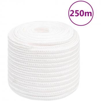 Cuerda de barco polipropileno blanco intenso 16 mm 250 m