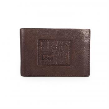 LOIS - 28208 BILLETERO PIEL IDAHO, Color Marron oscuro