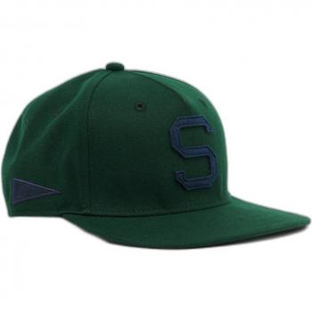 Superdry Women's Graphic B-Boy Cap, Enamel Green, Casual Polyester, One Size Fits All