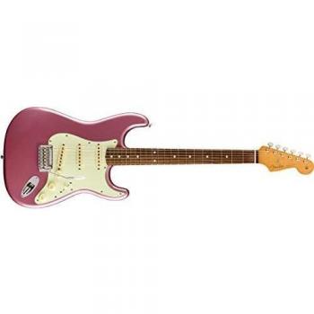 Fender Vintera '60s Stratocaster Modified Electric Guitar, Burgundy Mist Metallic, Pau Ferro Fingerboard