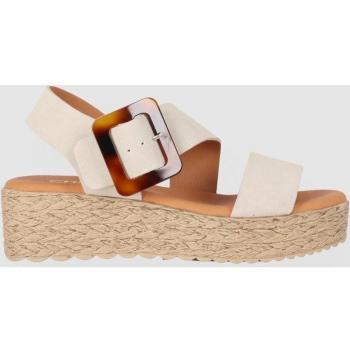 Sandalia Plataforma Chika10 Leather ATHENEA 19 Beig/Beige