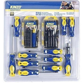 Kinzo destornilladores, 50 unidades, 8711252935225