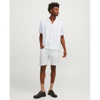 Jack & Jones - Denim short para caballero JJIRICK JJORIGINAL SHORTS Blanco Denim Hombre