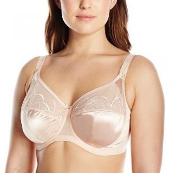 Elomi Cate Full Cup Wireless Bra in Blush Pink for Women, Size 80N/36JJ
