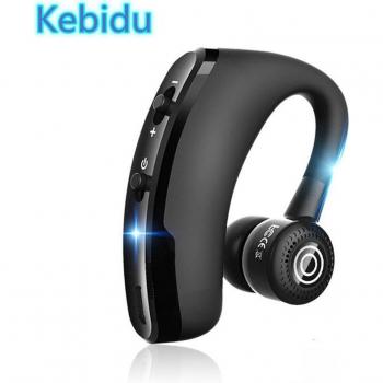 Auriculares Estéreo Inalámbricos V9 Bluetooth con Micrófono para Coche, Compatibles con iPhone, Samsung y Huawei