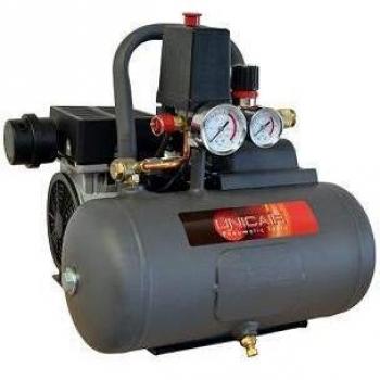 HIDRORAIN Compresor Silencioso 1hp, Calderin 6l. 0819013