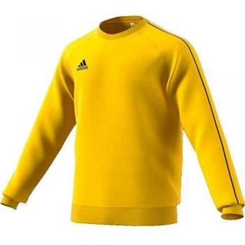adidas Core 18 Sweat Top Sudadera, Hombre, Yellow/Black, M