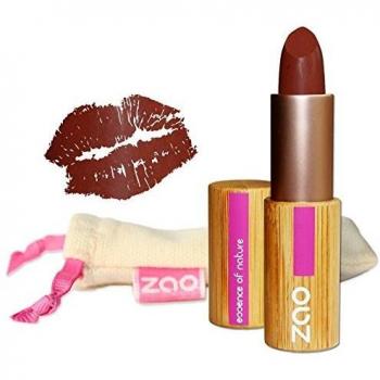 Zao Organic Makeup - barra de labios mate Chocolate oz 466-0,18.