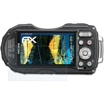 3 x atFoliX Antichoque Película Protectora Ricoh WG-4 GPS Protector Película - FX-Shock-Clear