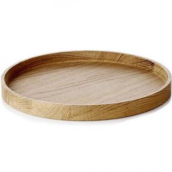 Applicata Luna Bandeja (Diámetro de 28 cm) Eiche