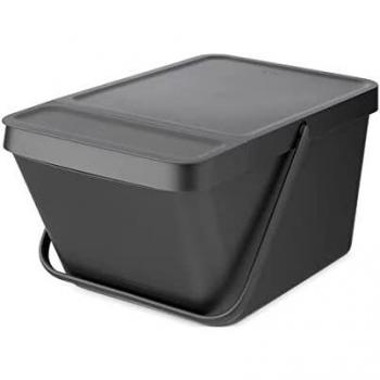 Brabantia Sort & Go Stackable 20L Gray Recycling Bin